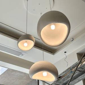 Lampe suspendue en forme de <span class=keywords><strong>champignon</strong></span> Wabi Sabi multicolores, luminaire artisanal en polystyrène haute densité pour cuisine, bar, table à manger, villa - Product Image 1