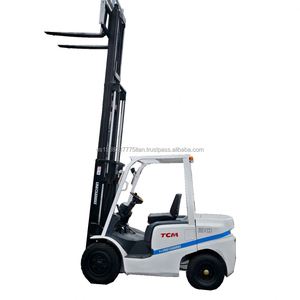 Montacargas Diésel TCM Usado de 3 Toneladas, Modelo 2024, 1 Año de Garantía, Motor Diésel Japonés de Segunda Mano, para Restaurantes e Industrias Minoristas - Product Image 1
