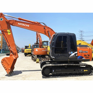 Excavadora de Orugas Usada Directo de Fábrica, 12 Toneladas, Excavadora de Orugas Japonesa de Alta Calidad, Hitachi ZAXIS 120, Excavadora de Orugas Usada - Product Image 6