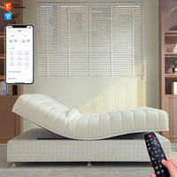 Smarte Matratze AS-SM02-120: Dt. OKIN-Motor, App, Anti-Schnarch, Massage, Wiege-Modus, Öko – Heim/Hotel/Krankenhaus