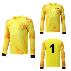Uniforme de Portero de Fútbol Unisex 2026 de Alta Calidad, Transpirable, de Secado Rápido, Tallas Grandes, con Logotipo Personalizado, Color Rojo - Product Image 3