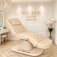 Table de Massage Électrique de Luxe Professionnelle pour Soins du Visage et des Cils – Chaise de Spa Réglable pour Salons de Beauté et Extensions de Cils