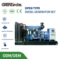 Générateur électrique diesel à économie d'énergie 100 kW 1500 tr/min/1800 tr/min avec différents moteurs