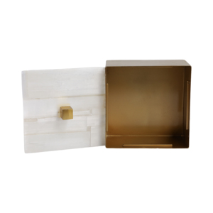 Scatola Decorativa Quadrata con Coperchio per Soggiorno, Porta Gioielli e Oggetti Preziosi - Product Image 6