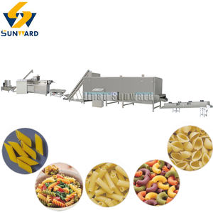 Ligne de production de pâtes Tubetti entièrement automatique en acier inoxydable, à haut rendement et faible consommation - Product Image 1