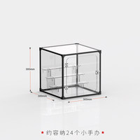 Vitrine de rangement transparente multicouche en acrylique facile à installer pour figurines Lego, modèles de jouets et figurines de collection