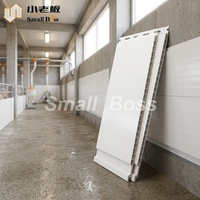 Panel de Pared de PVC para Casa Prefabricada, Construcción Modular, Impermeable, Ligero, Sistema de Enclavamiento