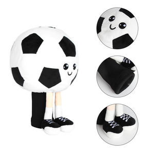 Kunden spezifische Animal Golf Kopf bedeckung für Fahrer Einzigartige Doll Golf <span class=keywords><strong>Head</strong></span> <span class=keywords><strong>cover</strong></span> mit Fußball motiven - Product Image 6