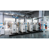 Sistem Palletizer Robot industri dengan lengan Cobot Multi-Axis untuk kemasan otomatis akhir garis