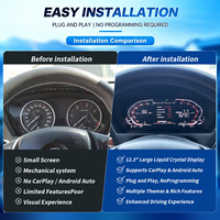 Nuevo Velocímetro Digital LCD de 12.3 Pulgadas para X5 E70/X6 E71 2006-2013, Conexión Directa, Sin Codificación