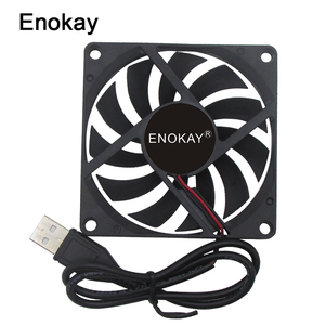 Ventilateur DC 8010 à prix d'usine, vente chaude, pour éclairage photo, machine publicitaire intégrée, ultra-fin, ultra-silencieux, ventilateur de refroidissement 8010 - Product Image 1