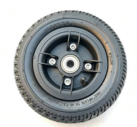 Pneu de karting 200X75 TT et jeu de chambres à air pour voiture jouet de terrain de jeu de 8 pouces, pneus avant/arrière en caoutchouc naturel noir, garantie 1 an