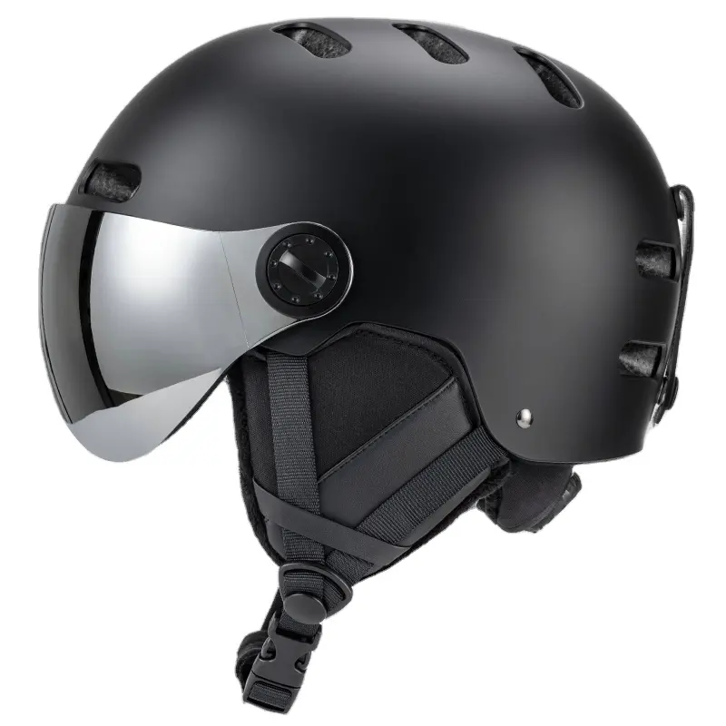 Skateboard Helmet Anti-Fog Anti-UV Integrated Goggle Shield for Kids Youth Adults for Winter skate skateboard helmet