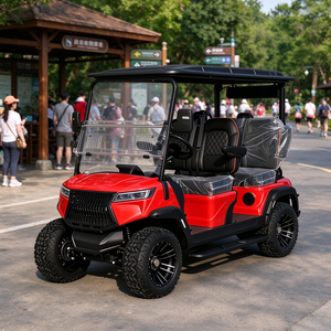Voiturette de golf électrique tout-terrain 4 places, couleur personnalisée OEM pour commande en gros - Product Image 1