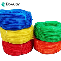 Corde de pêche en PE durable 12mm 16mm 20mm pour l'amarrage, résistante aux UV, anti-corrosion, ligne flottante – Offre promotionnelle à prix réduit