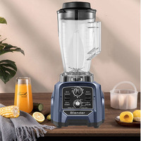 Mixeur Commercial 506A 2200W avec Minuteur, Bouteilles de 2L, 4L, 5.2L, 6L pour Smoothies, Fruits, Aliments, Glace, Jus – Blender Domestique