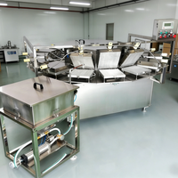 Machine de production automatique de gaufrettes à faible consommation d'effort / Machine automatique à cornets de gaufrettes / Machine automatique à biscuits gaufrettes