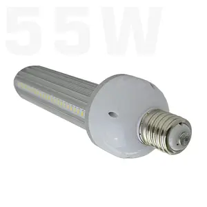 省エネ電球LED電球ライトE4055W180度LEDライトストリートシューズボックス靴箱コブラヘッド駐車場用