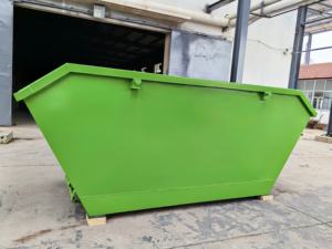 حاوية نفايات صناعية كبيرة السعة بطول 8 أمتار مصنوعة من الفولاذ Q235/Q345/المجلفن - الخيار الأمثل لتخزين النفايات الصناعية - Product Image 2