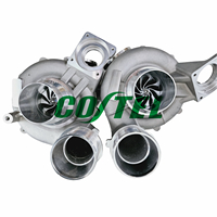 Actualización de Etapa 2 Twin Turbo 900HP para BMW 4.4L S63 M5 F90 M8 F91 F92 F93 841901841902-5017S 11658070601 8070601 11659502566