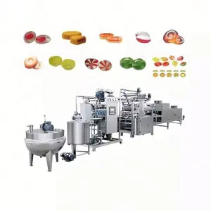 Chewy Candy Making Machine Lollipop Candy Production Line Mint Candy Making Machine