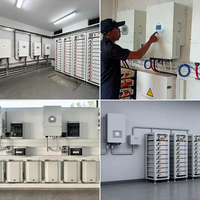 Batterie au lithium-ion Deye 48V 200AH 280AH 20kwh 30kwh 40kwh 50kwh Stockage d'énergie domestique