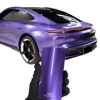 Film de protection de carrosserie automobile TOPCAR TPU Liquid Metal Violet changeant de couleur, auto-réparant, anti-rayures, en rouleau