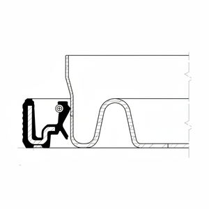 Paraolio, Albero Motore Adatto per Motore IVECO 12014859B - Product Image 1