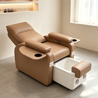 Fauteuil de pédicure électrique pour salon de manucure, tatouage, broderie et thérapie des pieds - Bain de pieds massant nourrissant pour les cheveux - Province du Guangdong