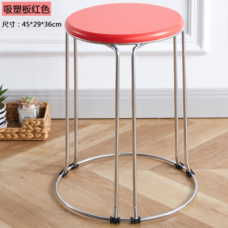 Barra de refuerzo maciza de seis columnas - Tablero de madera rojo - 44 cm de alto