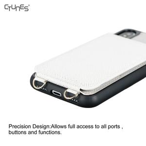 Un golpe de la PU bolso de cuero correas de hombro carcasa de teléfono móvil de la caja del teléfono para iphone - Product Image 4