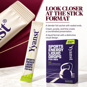 Suplemento Dietético Líquido Energético para Hombres, Suministro de Fábrica, Apoyo para el Rendimiento Físico y la Vitalidad Durante el Ejercicio - Product Image 3