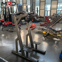 Station de musculation MRD : Tour de musculation verticale pour soulevés de genoux, barres parallèles, abdominaux, entraînement de la force du tronc et du haut du corps, usage commercial, en acier