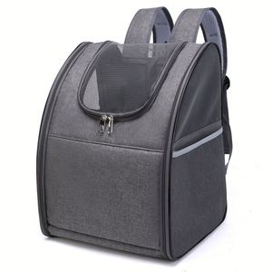 กระเป๋าเป้สะพายหลังสำหรับสัตว์เลี้ยง ดีไซน์ระบายอากาศได้ พกพาสะดวก - Product Image 1
