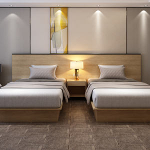 Juego de Muebles de Dormitorio de Hotel de Lujo Moderno Directo de Fábrica, Juego de Muebles de Habitación de Hotel Personalizados en Venta - Product Image 1