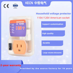 Protecteur de réfrigérateur en cuivre 120V 20A avec affichage LED, monophasé, électronique AC, fréquence 50Hz, protecteur de tension - Product Image 5