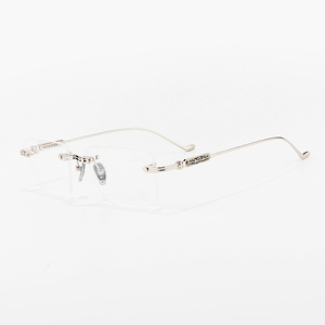 <span class=keywords><strong>Gafas</strong></span> <span class=keywords><strong>de</strong></span> Lectura <span class=keywords><strong>de</strong></span> Alta Gama, Titanio Puro, Negro, Dorado, Plateado, Ópticas, <span class=keywords><strong>de</strong></span> Prescripción, Marca <span class=keywords><strong>de</strong></span> Lujo, Sin Marco, Fabricante <span class=keywords><strong>de</strong></span> <span class=keywords><strong>Gafas</strong></span> al por Mayor - Product Image 2