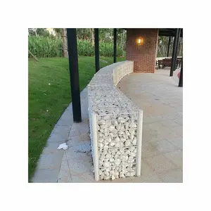 Traditional Courtyard Coastal Park mexican beach garden stone pebble for gabion box