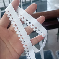 Sangle élastique en nylon de couleur unie de haute qualité, best-seller, demi-lune, 1,4 cm