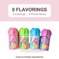 Premières collations pour bébés et tout-petits, yaourts aux fruits lyophilisés, sans additifs, saveur naturelle, 14g, boîte portable