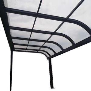 ที่คลุมระเบียงพร้อมหลังคาอลูมิเนียมอัลลอยด์สำเร็จรูปหลังคาโพลีคาร์บอเนต - Product Image 4