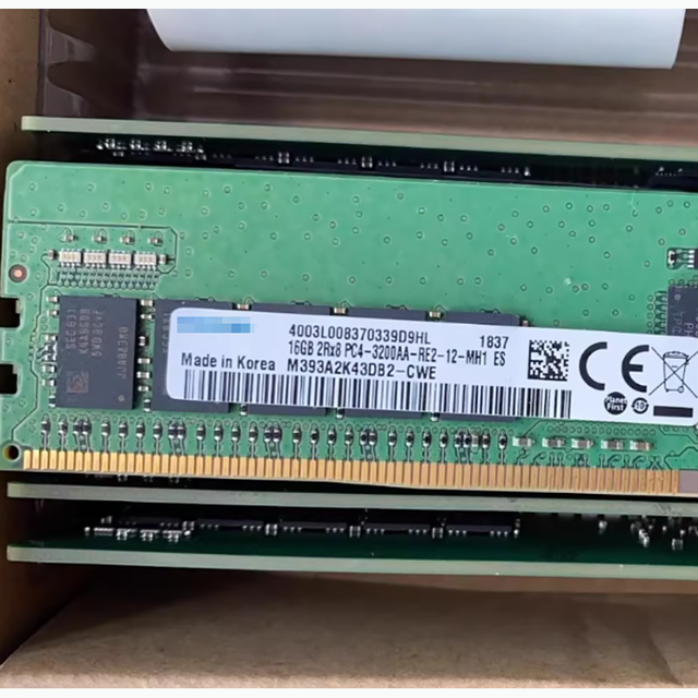 M393A2K43DB2-CWE DDR4 16 GB 3200 MHz REG ECC RDIMM Memory Module 288-pin 2Rx8 1.2V Server RAM
