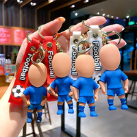 Cadeaux promotionnels en vente flash, porte-clés personnalisés en caoutchouc PVC 3D, personnages de dessins animés, porte-clés personnalisés