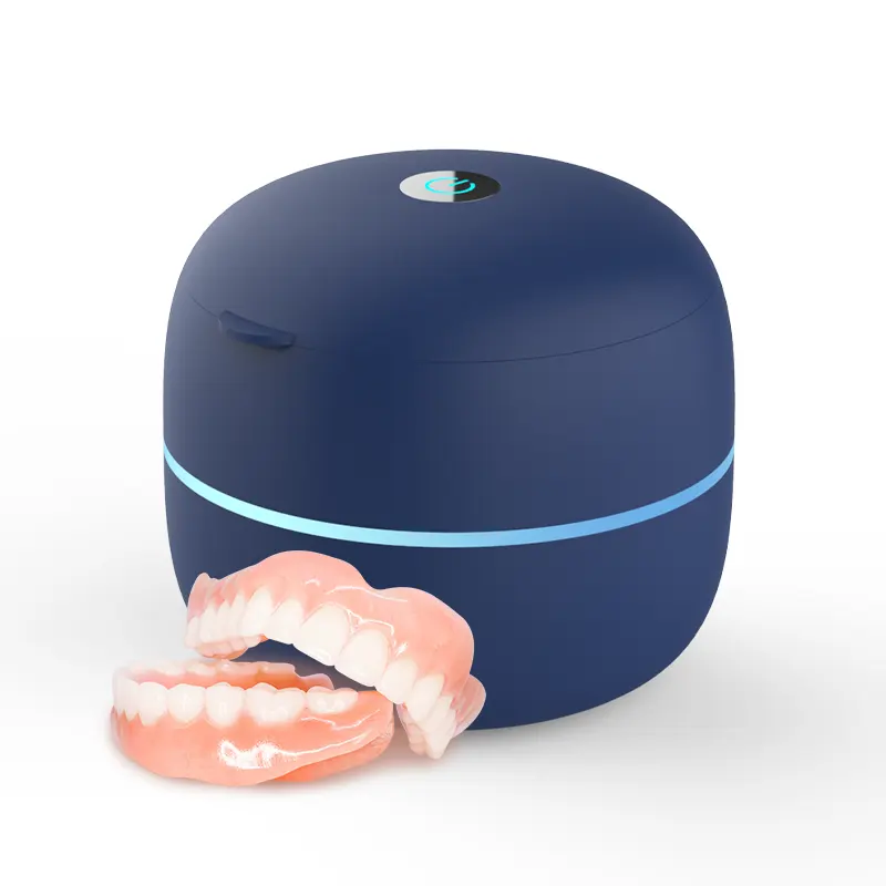Newest Design Household Cleaning Machine Denture Dental Cleaner Jewelry Watch Digital Ultrasonic UV Cleaner