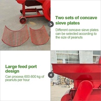 Décorticateur industriel d'arachide pour enlever les coques d'arachide Décortiqueur Deshell Shell Machine au Kenya Prix