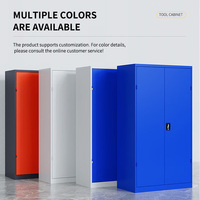 Casier en acier de haute qualité avec serrure éclair, armoire de classement de bureau, taille/couleur personnalisée