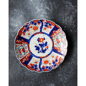 Modern Bohemia Rectangular Imari <b>Ceramic</b> <b>Plate</b> Set Hand-Painted Heart Rectangle Flat Sauce Dishes for Hotels Customizable - Product Image 2