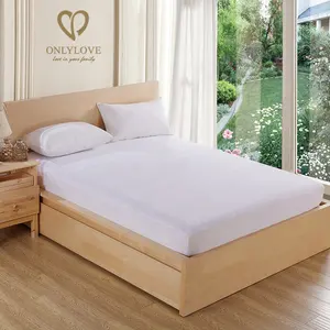 高品质毛圈床垫套100% 防水透气床垫保护器