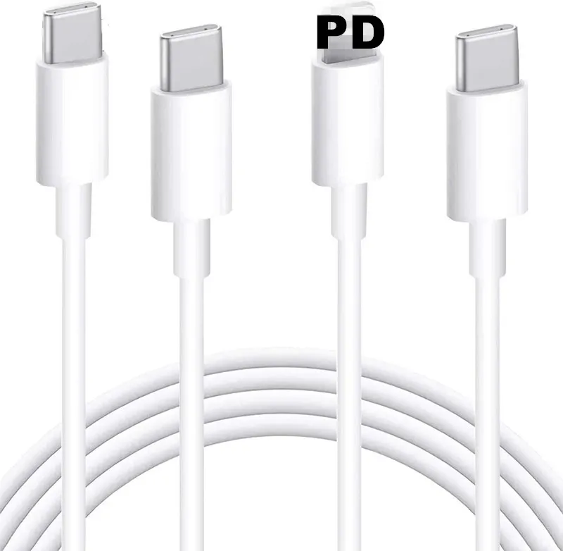 1M PD Charger Cable Lighting Cable Fast Charging Cable 12W 18W 20W USB to Type C For iPhone Cord