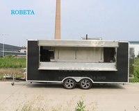 Remolque de Comida de 5 Metros Listo para Usar, Estilo Food Truck Mediano para Comida Panameña
